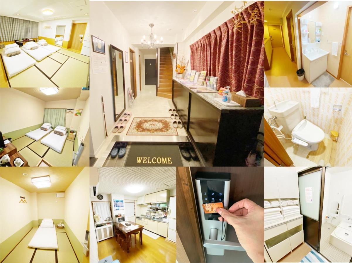 Guesthouse017徳島個室 飲食街中心 阿波踊り会館7分 文理&徳島大学 アスティとくしま車8分 Tokushima Bagian luar foto
