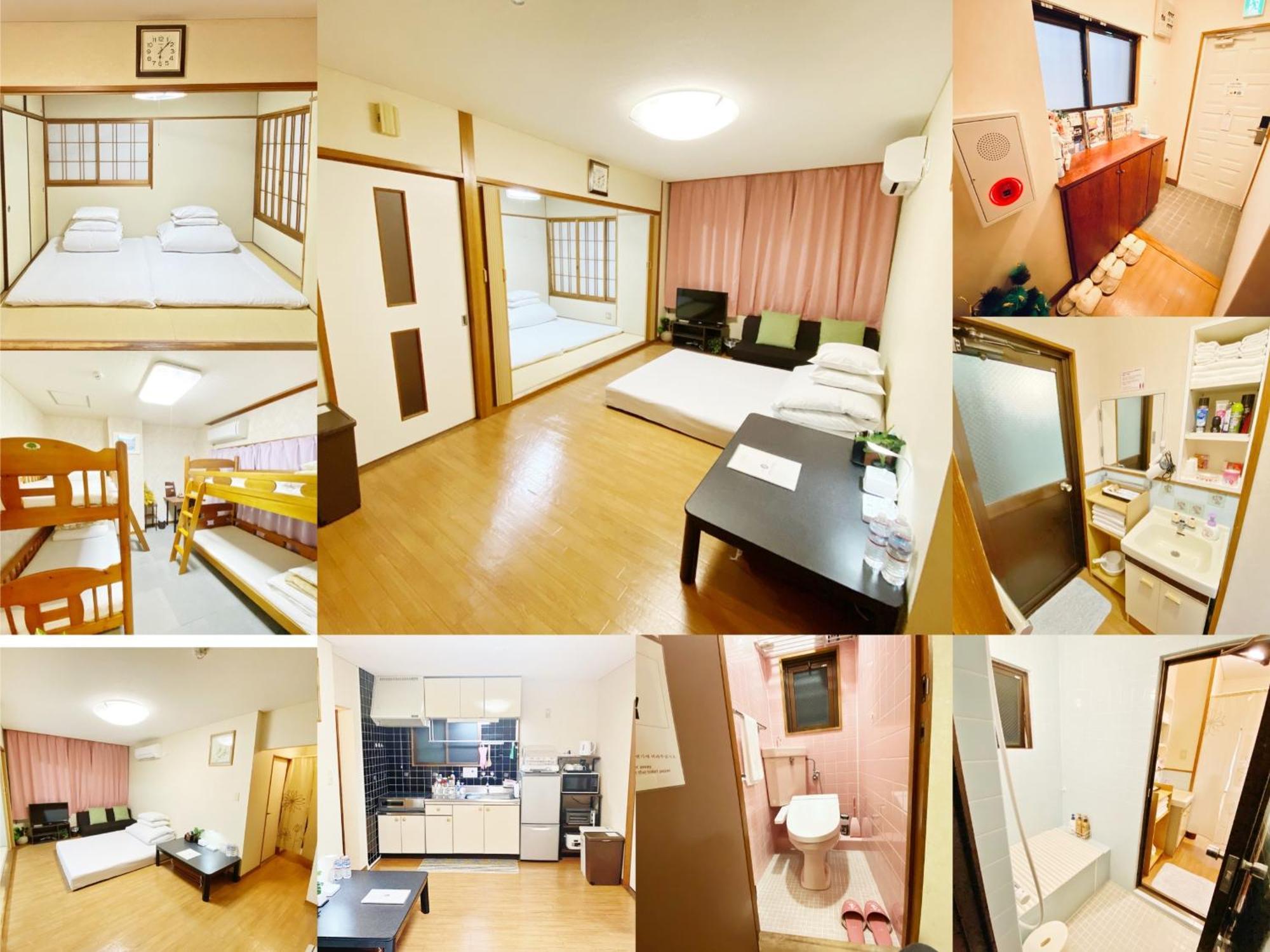 Guesthouse017徳島個室 飲食街中心 阿波踊り会館7分 文理&徳島大学 アスティとくしま車8分 Tokushima Bagian luar foto